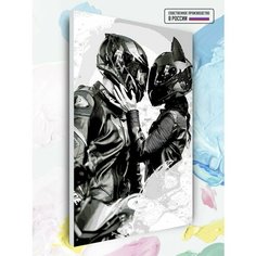 Картина по номерам на холсте Love Moto, 40 х 50 см