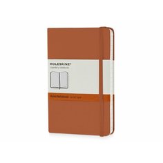 Записная книжка А6 (Pocket) Classic (в линейку) (67511114, оранжевый коралл, А6, 9 х 14 х 1,5, бумага/полипропилен) Moleskine