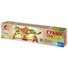 Гуашь 6 цветов Луч "Zoo" (по 15мл, 125г) блок-тара, картон (19С 1250-08), 28 уп.