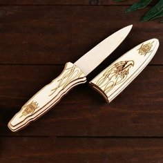 Сувенир деревянный "Кинжал- мини", с чехлом No Brand