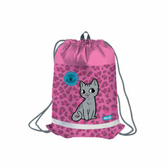 Мешок для обуви 1 отделение Först "PAWsitive", 360*470мм, вентиляционная сеточка, светоотражающая полоса Forst