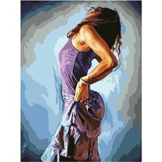 Картина по номерам Эмоции в танце 40х50 см АртТойс