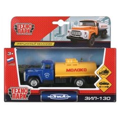 Машина металл Зил-130 Молоковоз, 13 см, синий Технопарк X600-H09274-R