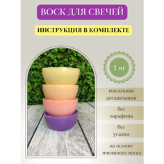 Воск для свечей / Микс 29 / 1 кг Hobbyscience.Ru