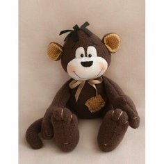 Набор для изготовления текстильной куклы Ваниль "Monkey Story" 16 см (001)