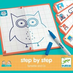 Djeco Djeco Eduludo Step by step Настольная игра Симметрия шаг за шагом DJ08325
