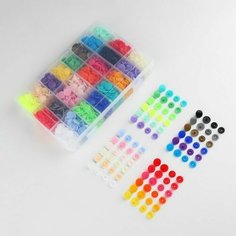 Кнопки для одежды пластиковые d - 12 мм, 360 шт, в органайзере, 19,5 х 13 х 3,5 см Нет бренда