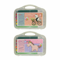 Фломастеры кисточки FUNCOLOR 12 цв, в пластиковом пенале, 32-0046, 1110535 Bruno Visconti