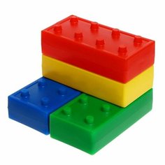 Конструктор "Набор строительный. Кирпичи", 36 элементов Омская фабрика игрушек