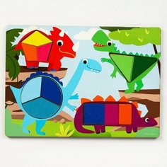 Лесная мастерская Головоломка «Динозавры»