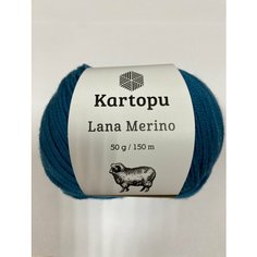 Пряжа Kartopu"Lana Merino"100%мериносовая супервош шерсть,50гр/150м,1шт