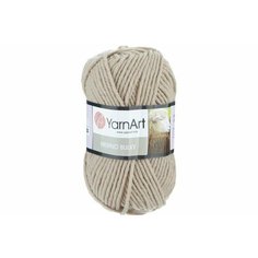 Пряжа Yarnart Merino Bulky темно-бежевый (033), 70%акрил/30%шерсть, 100м, 100г, 3шт
