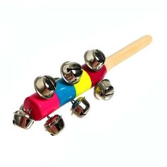 Погремушка с бубенцами микс