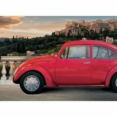 Алмазная мозаика с частичным заполнением «Машина» 15×21 см, холст Школа талантов