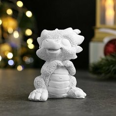 Фигура для раскраски "Дракон Сома" 6,5х7х7см Хорошие сувениры