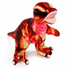 Мягкая игрушка «Динозавр», 32 см, цвет красный NO Name