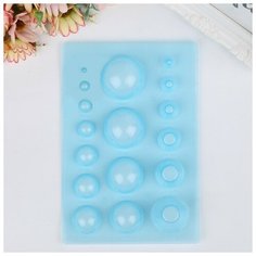 Линейка для квиллинга "Разные формы" 13х20 см Noname