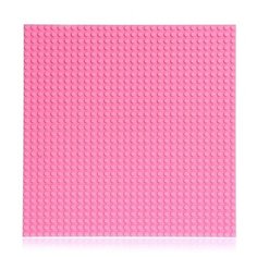 Пластина-перекрытие для конструктора, 25,5 ? 25,5 см, цвет розовый Noname
