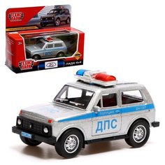 Машина металлическая «LADA полиция», 10 см, инерция Технопарк