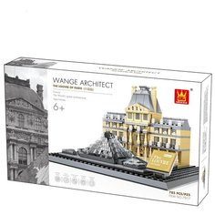 Конструктор Wange Worlds Great Architecture 4213 Лувр, 785 дет.