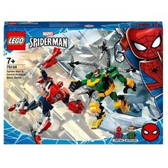 Конструктор LEGO 76198 Битва роботов: Человек-Паук против Доктора Осьминога, 305 дет.