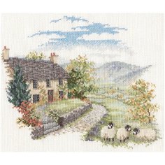 Derwentwater Designs Набор для вышивания High Hill Farm 17 х 20 см (CON03)