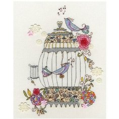 Набор для вышивания Love Birds (Любимые птицы) Bothy Threads