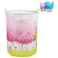 Корзина для игрушек Цветущий сад Наша Игрушка с ручками 35х45 см