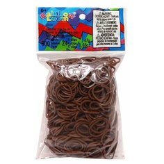 Резинки для плетения браслетов Rainbow Loom Какао Cocoa (B0082)