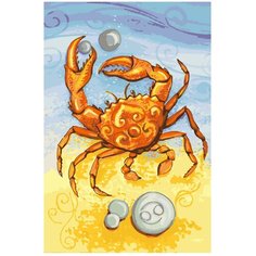 Картина по номерам, "Живопись по номерам", 40 x 60, KTMK-CancerSighn02