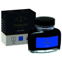 Флакон чернил Parker для перьевой ручки, чернила синего цвета, 57 мл