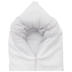 Конверт-одеяло,состав:капитоний х/б, размер 75х35,0-6, белый Baby Nice