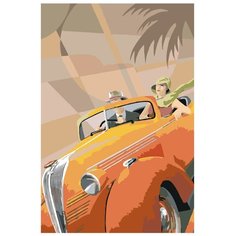 Картина по номерам, "Живопись по номерам", 72 x 108, PA53