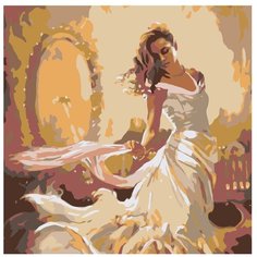 Картина по номерам, "Живопись по номерам", 60 x 60, MS02