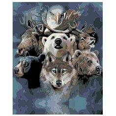 Картина по номерам, "Живопись по номерам", 48 x 60, KTMK-10527