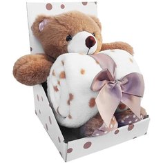 Плед Uviton Bear 0127/01 100x75 см коричневый