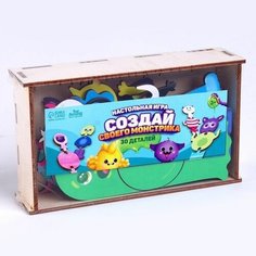 Настольная игра пазл для детей "Создай своего монстрика" mva