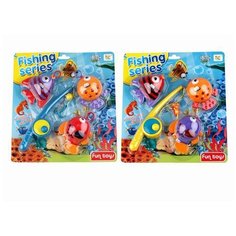 Игра настольная "Рыбалка", в компл. предм. 4шт. в ассорт, блистер Наша Игрушка
