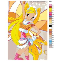 Картина по номерам Z-487 "Винкс. Стелла" 80x120 Brushes Paints