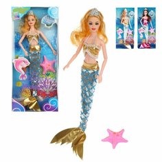 Игровой набор "Русалка", в компл. 2 предм, в ассорт, кор. Наша Игрушка
