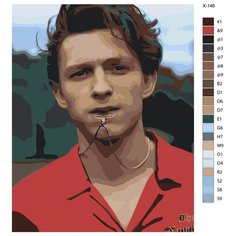 Картина по номерам X-146 "Том xолланд" 80x100 Brushes Paints