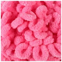 Пряжа "Puffy fine" 100% микрополиэстер 14,5м/100г (121 розовый) Alize