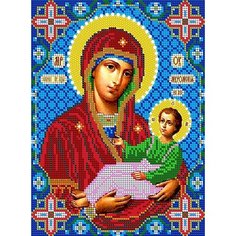 Набор для вышивания "Светлица" чешский бисер, икона "Пресвятая Богородица Муромская"