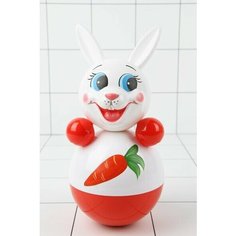 Неваляшка 250мм Зайка, в пакете Котовские неваляшки