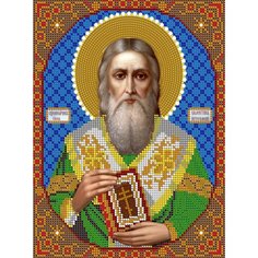 Светлица Набор для вышивания бисером Святой Валентин, 19 х 24 см, 8824