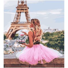 Картина по номерам В Париже 40х50 см Hobby Home