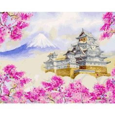 Картина по номерам Японский дом 40х50 см Hobby Home