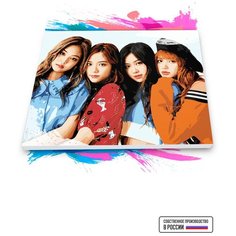 Картина по номерам на холсте Blackpink 2, 100 х 150 см Красиво Красим