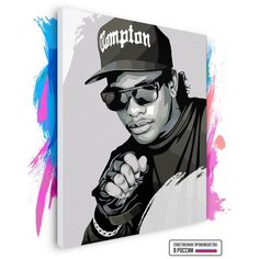 Картина по номерам на холсте Eazy-E, 80 х 120 см Красиво Красим