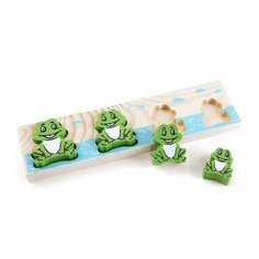 Доска-вкладыши "Лягушки Больше-Меньше" Томик